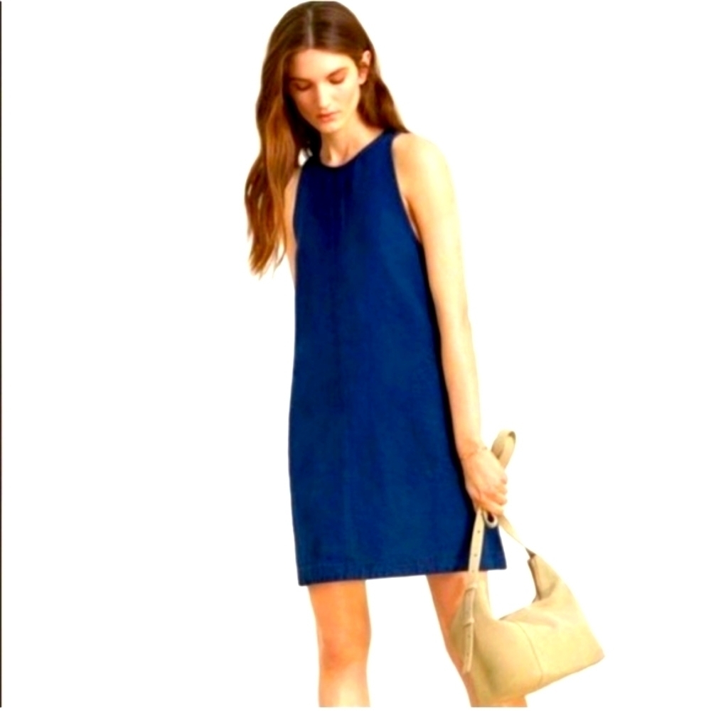Aritzia Wilfred Trompette Linen Blend Dress XS